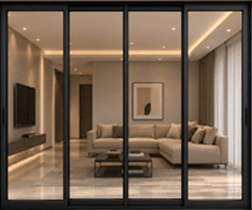 slimline sliding door
