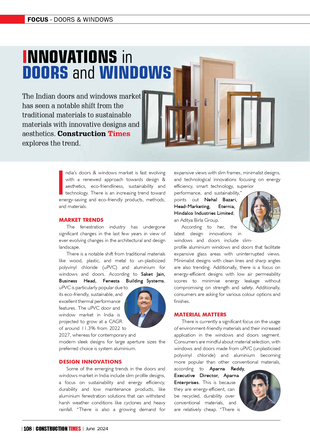 Modern window and door design trends