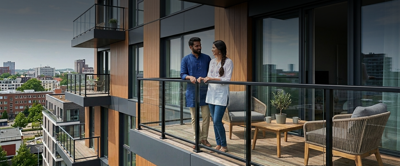 modern balcony railing design