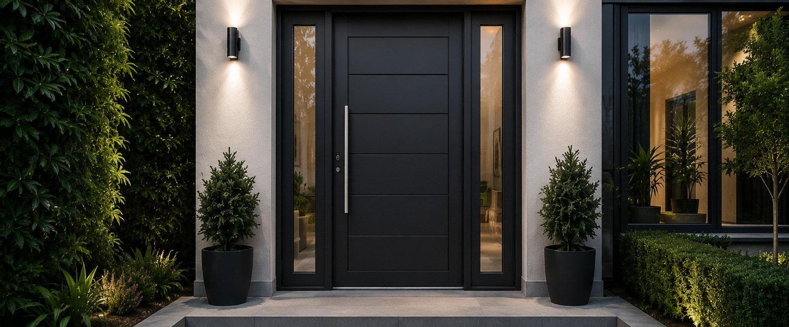 Aluminium Entrance Doors