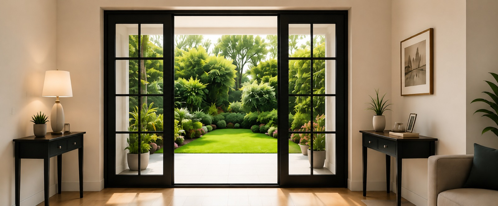 Aluminium French Doors